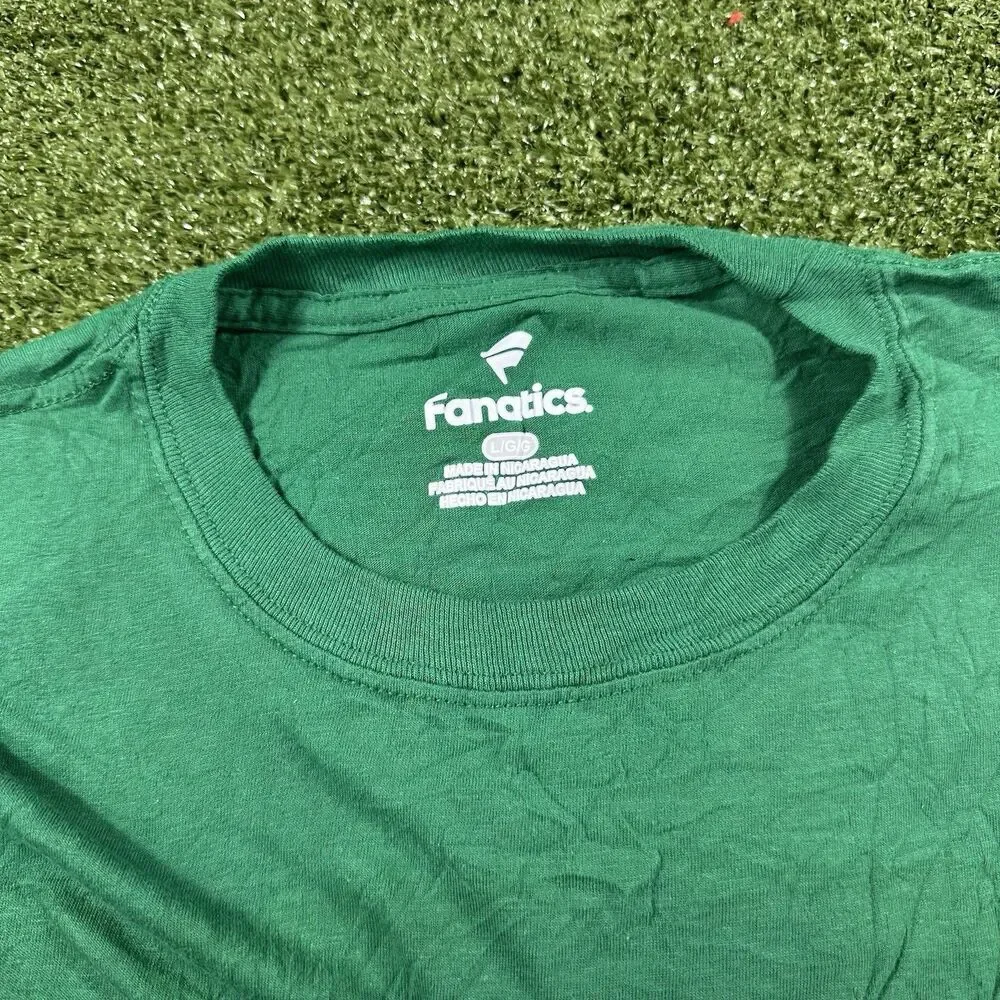 Fanatics T-Shirt Men's L Green Montreal Canadians NWOT
